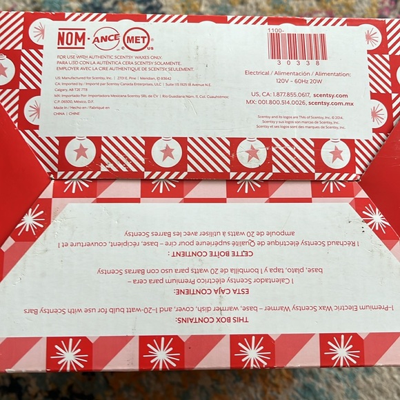 **RESERVED** Scentsy 2014 Limited Edition Nutcracker Warmer w/Ornament - Picture 9 of 13